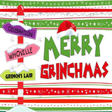 Allenjoy Merry Grinchmas Photography Backdrop Gbsx-00687