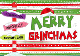 Allenjoy Merry Grinchmas Photography Backdrop Gbsx-00687