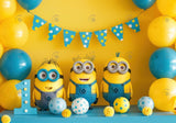 Minions Cake Smash Photography Backdrop GBSX-99822