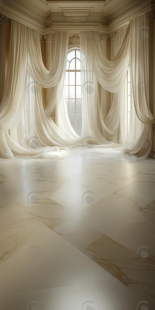 Allenjoy Morning Sunshine Through The Window Photography Backdrop Gbsx-01440