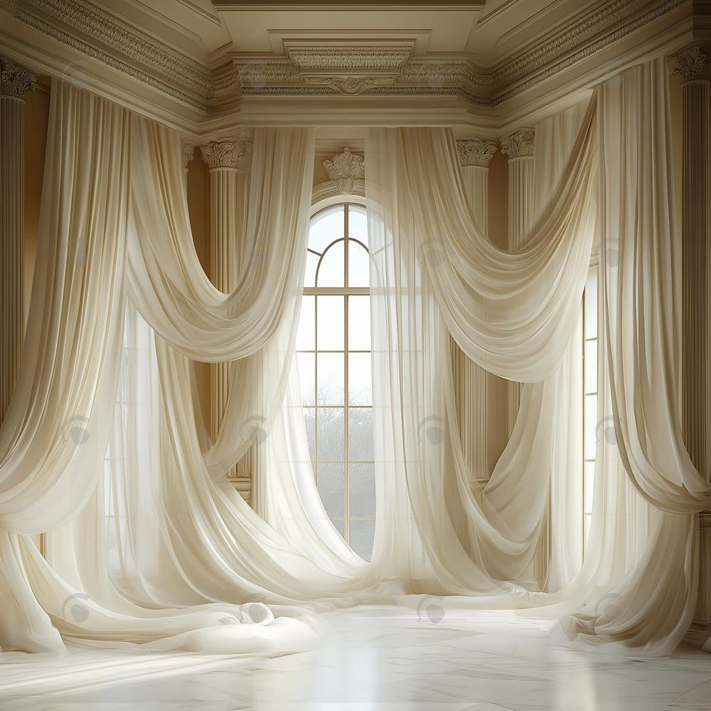 Allenjoy Morning Sunshine Through The Window Photography Backdrop Gbsx-01440