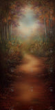 Allenjoy Mysterious Enchanting Autumn Forest Photography Backdrop Gbsx-01210