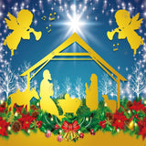 Nativity Of Jesus Photography Backdrop GBSX-99833