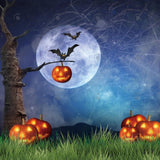 Allenjoy Night Halloween Tree Photography Backdrop GBSX-00166