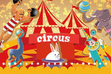 Allenjoy Circus Birthday Decoration Backdrop