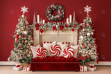 Peppermint Dreams Headboard Photography Backdrop GBSX-99841