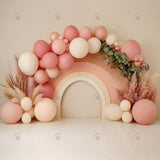 Allenjoy Pink Boho Rainbow Arcg Photography Backdrop Gbsx-00450