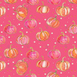 Allenjoy Pink Pumpkin Pattern Photography Backdrop Gbsx-00518