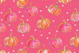 Allenjoy Pink Pumpkin Pattern Photography Backdrop Gbsx-00518