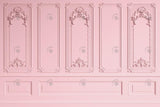 Allenjoy Pink Retro Wall  Photography Backdrop Gbsx-00641