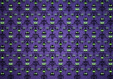 Allenjoy Purple Haunted House Photography Backdrop GBSX-00186