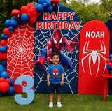 Allenjoy Personalized Custom Arch Covers Set  for Spider Hero Party DLZ-6be298