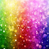 Rainbow Bokeh Photography Backdrop GBSX-99874