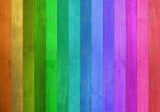 Rainbow Wood Photography Backdrop GBSX-99878