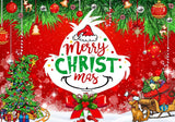 Allenjoy Red And Green Merry Grinchmas Birthday Photography Backdrop Gbsx-01080