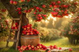 Allenjoy Red Apple Orchard Photography Backdrop GBSX-00122