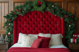 Allenjoy Red At Midnight Queen Headboard Photography Backdrop Gbsx-01003