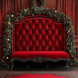 Allenjoy Red At Midnight Queen Headboard Photography Backdrop Gbsx-01004