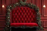 Allenjoy Red At Midnight Queen Headboard Photography Backdrop Gbsx-01004