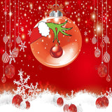 Allenjoy Red Christmas Photography Backdrop Gbsx-00832