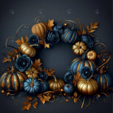 Allenjoy Royal Pumpkin Arch Photography Backdrop Gbsx-00558