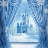 Allenjoy Royal Winter Castle Photography Backdrop Gbsx-01225