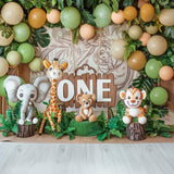 Allenjoy Safari Wild One Photography Backdrop Gbsx-00857