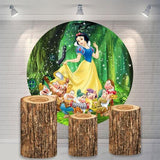 Fairy Tale Princess Custom Round Backdrop With Plinths AS-DLZ-96c80f