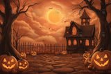 Allenjoy Spirits Of The Haunted House Photography Backdrop Gbsx-01176