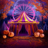 Allenjoy Spooktacular Circus Photography Backdrop Gbsx-00851