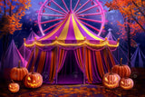 Allenjoy Spooktacular Circus Photography Backdrop Gbsx-00851