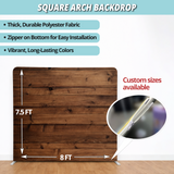 Allenjoy Custom Square Arch Backdrop Cover DLZ-CUS-005