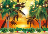 Allenjoy Summer Beach Sunset Photography Backdrop Gbsx-00486