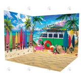 Allenjoy Summer Beach Van Room Set Backdrop GBSX-99935&GBSX-99642&YM8C-B0486