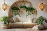 Summer Indoor Arched Wall Photography Backdrop GBSX-99924