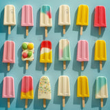 Allenjoy Summer Popsicels Photography Backdrop Gbsx-00703