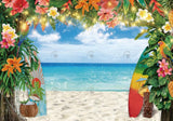 Allenjoy Summer Tropical Beach Photography Backdrop Gbsx-00932