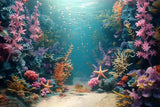 Allenjoy Summer Underwater World Photography Backdrop Gbsx-00386