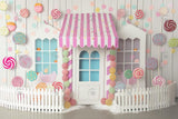 Allenjoy Sweet Shop Photography Backdrop GBSX-00036