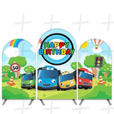 cartoon bus Arch Covers Set AS-DLZ-d84f70
