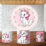 Paris cats Custom Round Backdrop With Plinths AS-DLZ-ad43ff