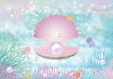 Allenjoy Under The Sea Mermaid Photography Backdrop GBSX-00015