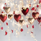 Allenjoy Valentine Day Love Heart Balloons Photography Backdrop Gbsx-01257