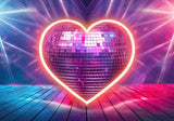 Allenjoy Valentine Disco Ball Photography Backdrop Gbsx-01251