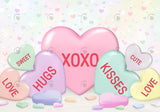 Allenjoy Valentine Hugs And Kisses Photography Backdrop Gbsx-01291