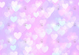 Allenjoy Valentine Pastel Bokeh Heart Photography Backdrop Gbsx-01406