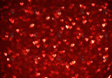 Allenjoy Valentine Red Bokeh Hearts Photography Backdrop Gbsx-01255