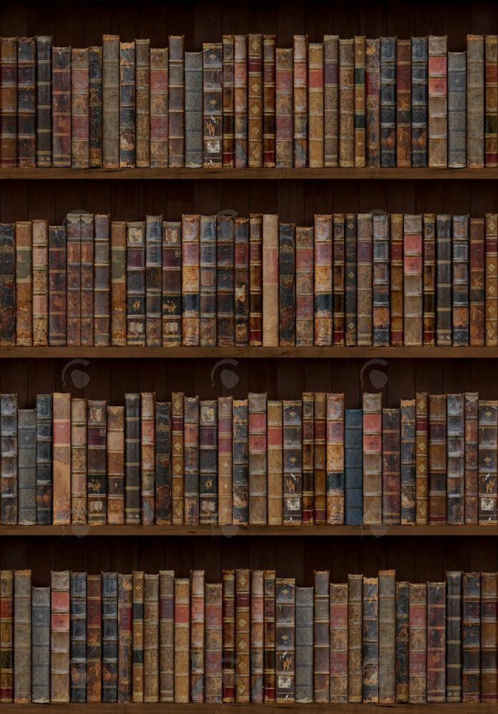 Allenjoy Vintage Bookshelf Photography Backdrop Gbsx-00524