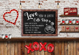 Allenjoy Vintage Valentine Cafe Photography Backdrop Gbsx-01292