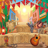 Allenjoy Western Cowboy Photography Backdrop Gbsx-00591